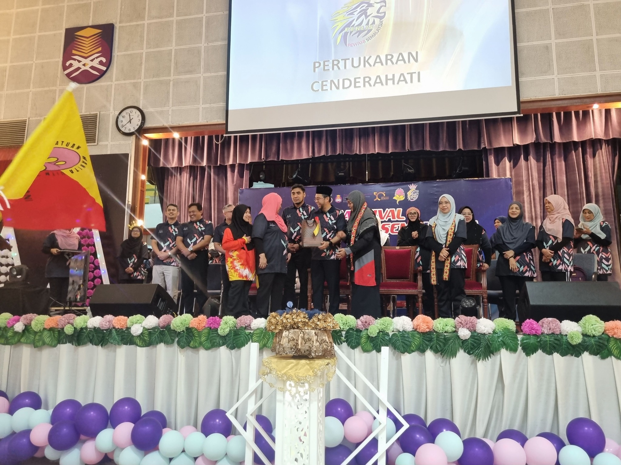 KARNIVAL SUKAN PEWANI SEMALAYSIA MERIAH DI UiTM CAWANGAN PERLIS